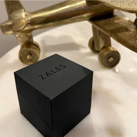 Zales Silver Earring and Necklace Set - Picture 5 of 5